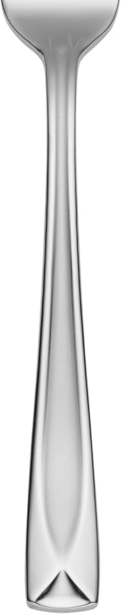 Oneida Lincoln Satin 45-Piece 18/0 Silverware Set for 8, Flatware | satin finish, dishwasher safe | includes serving spoons and utensil set | cutlery set, wedding silverware