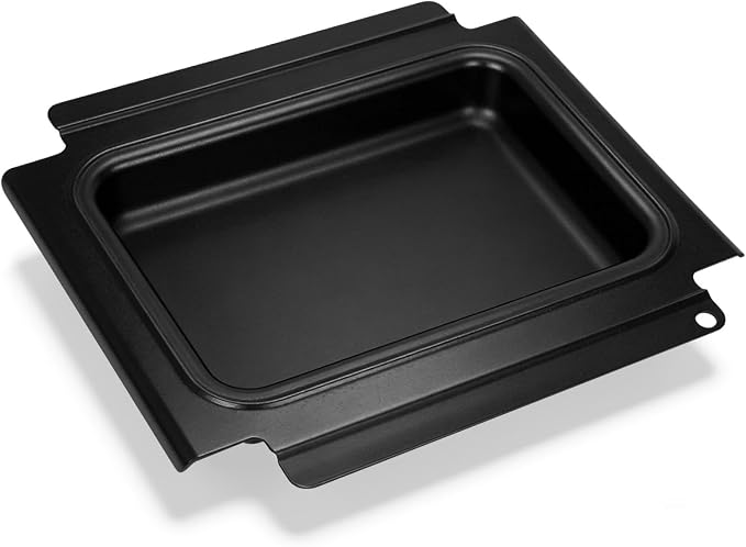 80346 Catch Pan for Weber Grills, Grease Tray Catcher for Weber Q100 Q120 Q140 and Q1000 Q1200 Q1400 Series Grills, Drip Pans for Weber Replacement 80346 41887
