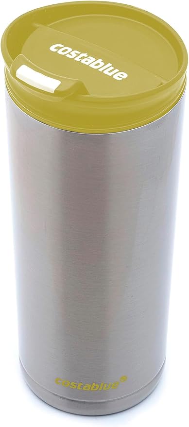 Travel Coffee Mug - 16 Oz. Stainless Steel Insulated Coffee Mug, Leak Proof Tumbler w/Dishwasher Safe Lid, Double Wall Travel Coffee Cup, Reusable Insulated Tumbler for Hot & Cold Beverages…