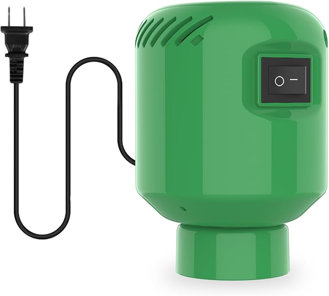 Travel Electric Vacuum Pump for Vacuum Storage & Seal Bags, Green | Portable Vacpack Air Pump for Compression Clothing Blanket Luggage(Storage Bag Not Included)