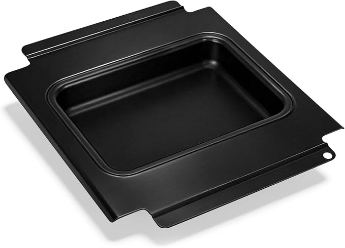 80580 Catch Pan for Weber Grills, Grease Tray Catcher for Weber Q200 Q220 Q240 Q300 Q320 & Q2000 Q3000 Series Grills, Drip Pans for Weber Replacement 80580 41877