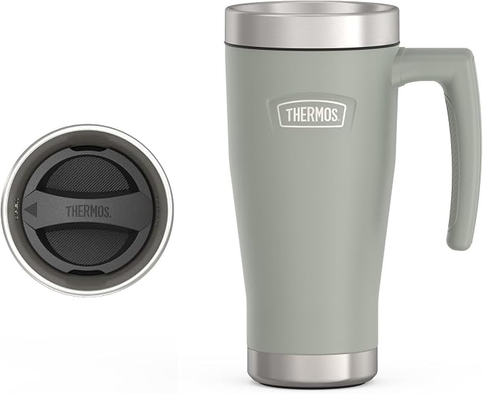 THERMOS ICON SERIES, Stainless Steel Mug, River Rock, 16 oz