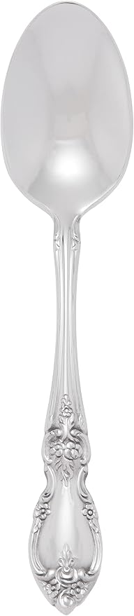 Oneida Louisiana Teaspoons Silverware Set for 4, Flatware | mirror finish, dishwasher safe | cutlery set for kitchen and dining, utensil set, kitchen gifts for women, heavy duty