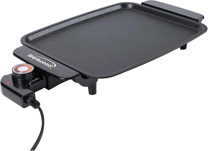 Brentwood 12" x 10" 1,200-Watt Electric Griddle with Ceramic Non-Stick Coating