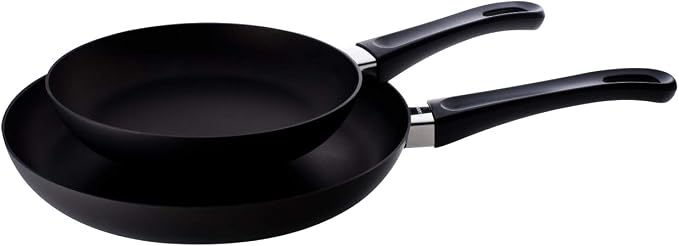 ScanPan Classic Black Recycled Aluminum 2-Piece Fry Pan Set