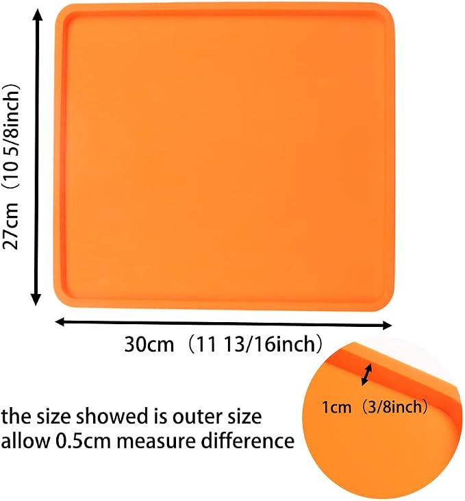 BAKER DEPOT 2 pcs Swiss Roll Cake Mat Pad Baking Tool Pastry Tools Silicone Nonstick Baking Rug Mat Silicone Mould