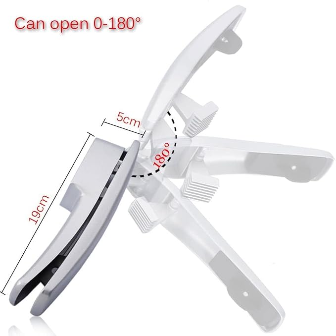 Garlic Press and Slicer 2 in 1 with Built-In Cleaner and Silicone Peeler, Convenient Kitchen Tool for Effortless Mincing and Slicing w/Bonus Garlic Peeler, Durable and Dishwasher Safe Aluminum Alloy