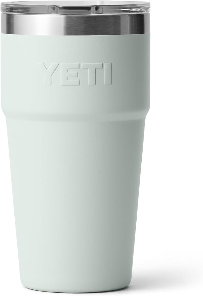 YETI Rambler 20 oz Stackable Tumbler, Stainless Steel, Vacuum Insulated with MagSlider Lid