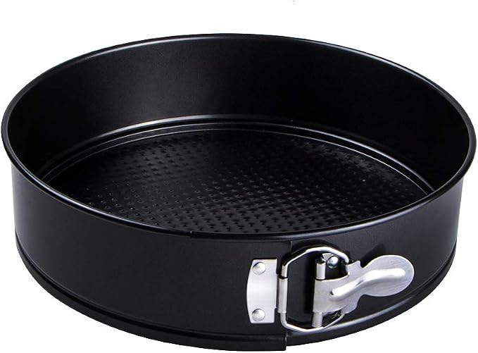 Webake Springform Pan 10 Inch Cheesecake Pan Loose Base Round Cake Mold Baking Pan with Removable Bottom for Pressure Cooker, Instapot, Air Fryer