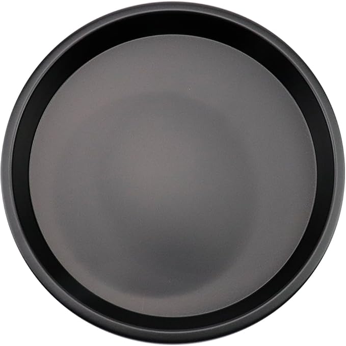8 Inch Non-Stick Pizza Pan Aluminum Pie Baking Tray Handmade Bread Cake Pan for Home Kitchen & Cafe Oven Bakeware