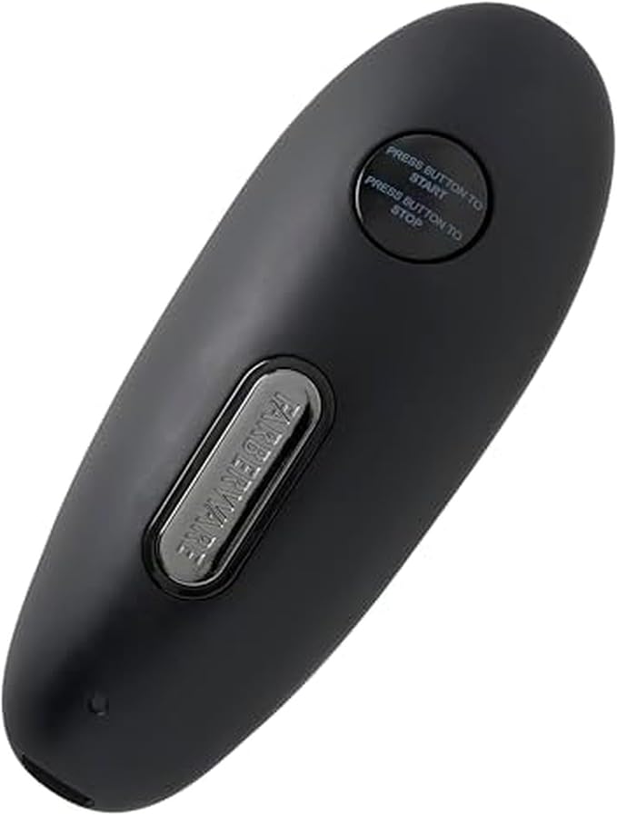 Farberware USB Rechargeable Electric Can Opener – Hands-Free Automatic Can Opener with Built-In Battery, Magnetic Lid Lifter, Compact Design, USB-C Charging Cord, Black