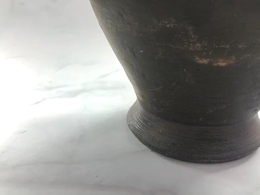 9 Inches Clay Mortar Wooden Pestle Heavy Making Papaya Salad Hand Mixer Masher Grinder Kitchenware
