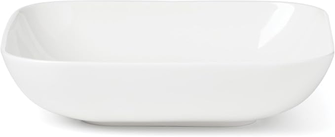 Lenox Studio 1414 Square Bone China 12-Piece Dinnerware Set for 4 | dishwasher safe | plates and bowls sets for kitchen and dining | 10.19 inch plate, dish set, dishes, chip resistant