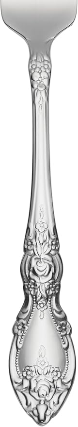 Oneida Wordsworth 45-Piece 18/0 Silverware Set for 8, Flatware | mirror finish, dishwasher safe | includes serving spoons and utensil set | cutlery set, wedding silverware