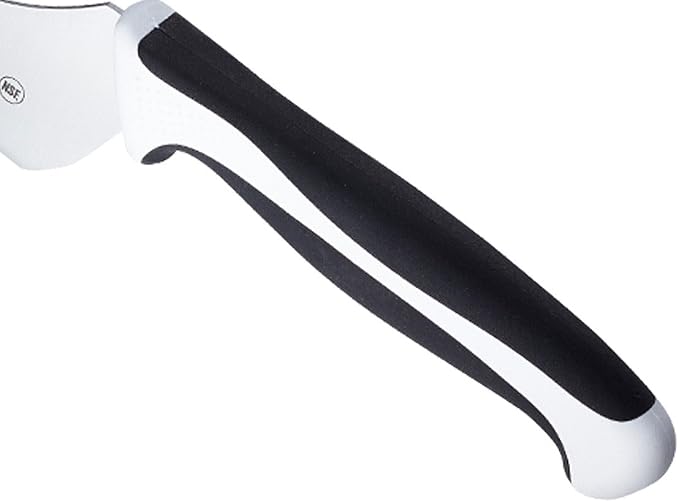 Mercer Culinary Millennia Color Handle Cutlery 9" Offset Bread Knife (Wavy Edge) White
