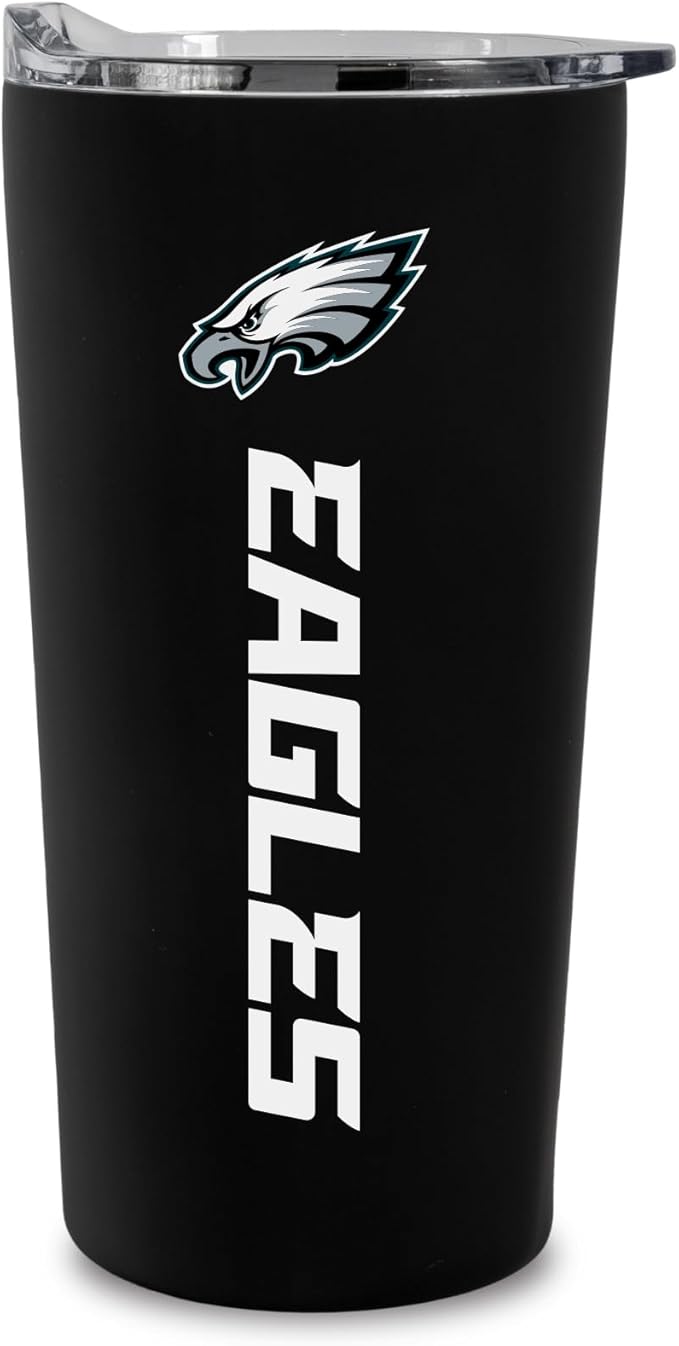 Rico Industries NFL Football Soft Touch, Easy Grip Tumbler