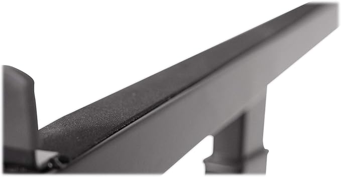 Rockville RXS20 Portable Mixer Stand - Folds Flat - Adjustable Height & Width! | Heavy Duty, 300 lb Capacity, All-Steel, Collapsible, Universal, Soft Padding, Rubber Feet, Fits DJ Controllers and Keyboards