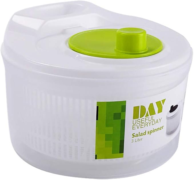 Large Manual Vegetables Washer Dryer Fruit and Vegetable Washing Machine | Safe Quick Fruit Washing Bowl with Strainer for Kitchen Gadgets Gifts for Men Women
