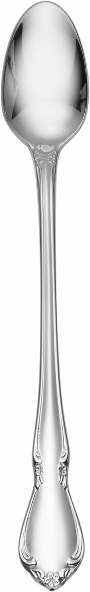 Oneida Silverware, 1-Piece Chateau Fine Flatware Baby Feeder Spoon | 18/10 stainless steel | dishwasher safe | 1 spoon | baby silverware & feeding essentials, utensils for weaning to solid food