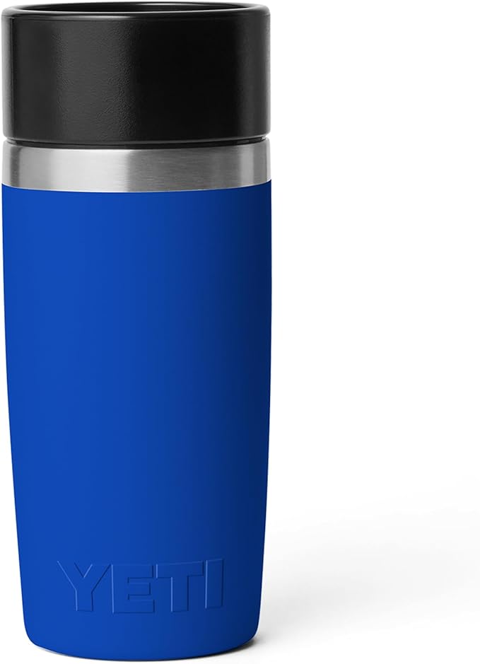 YETI Rambler 12 oz Travel Bottle, Stainless Steel, Vacuum Insulated with Leakproof Commuter Cap, Royal Blue