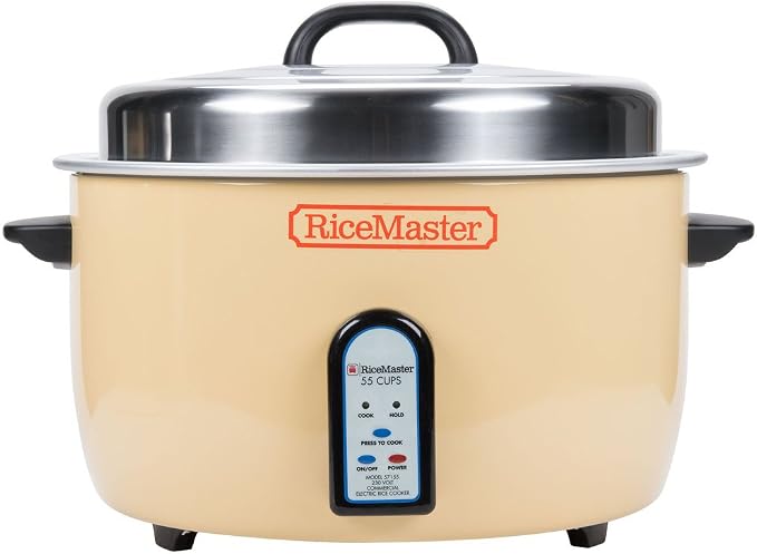 Town 57155 RiceMaster Rice Cooker/Steamer electric 55 cup capacity