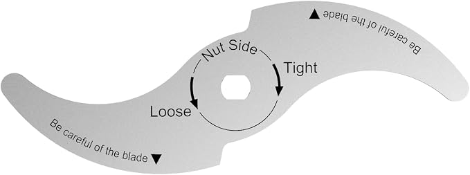 Commercial Food Processor Blade Accessory, Rotary Blade, Replaceable Blades for GJ805