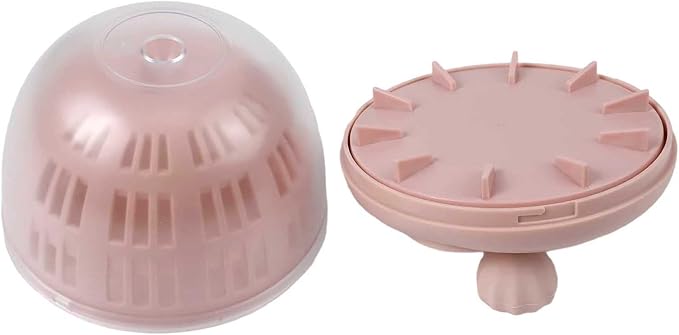 Salad Spinner Vegetable Dryer Bowl, Light red | For Busy Lifestyles Promoting Healthy Eating Habits For Families, Crank Handle, Non Skid Kitchen Salad Dryer, Meal Prep Tool