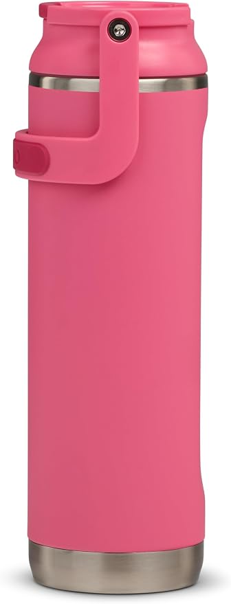 Igloo 20 oz Stainless Steel Tumbler | Sport Sipper Bottle | Thrift Pink