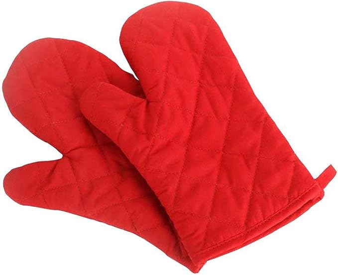 Cuisinart SM-50 Precision Master 5.5-Quart Stand Mixer White Linen Bundle with Deco Chef Pair of Red Heat Resistant Oven Mitt and 1 YR CPS Enhanced Protection Pack