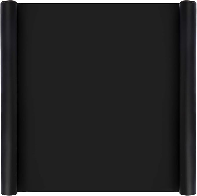LEOBRO Silicone Mat, 23.4” x 15.6” Black Silicone Mats for Crafts, Resin Molds, Play Dough Mat, for Resin, Clay, Paint, Arts and Crafts, 1 MM Thick