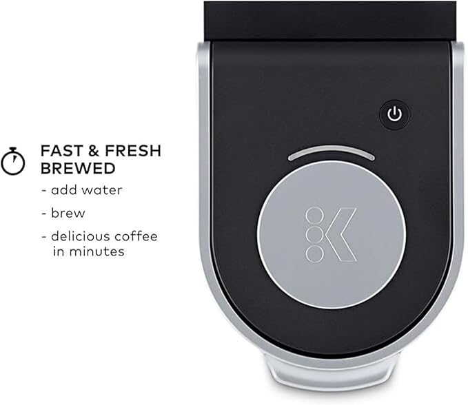 Keurig K-Mini Plus Single Serve K-Cup Pod Coffee Maker, 12oz | 6 to 12oz Brew Size, Stores up to 9 Pods