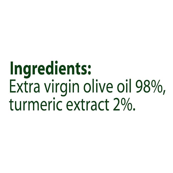 Mantova Turmeric Flavored Extra Virgin Olive Oil Spray, heart-healthy cooking spray perfect for salads, pasta sauces, 100% natural cooking oil made in Italy, olive oil dispenser bottle sprays, drips, or streams with no waste, 8 oz