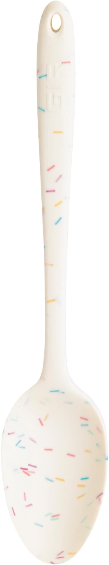 GIR: Get It Right Silicone Spoon, High Heat Resistant Kitchen Tool - Non toxic cooking utensils for Nonstick Cookware, Cooking, Baking and Mixing, Ultimate - 13IN, Sprinkles