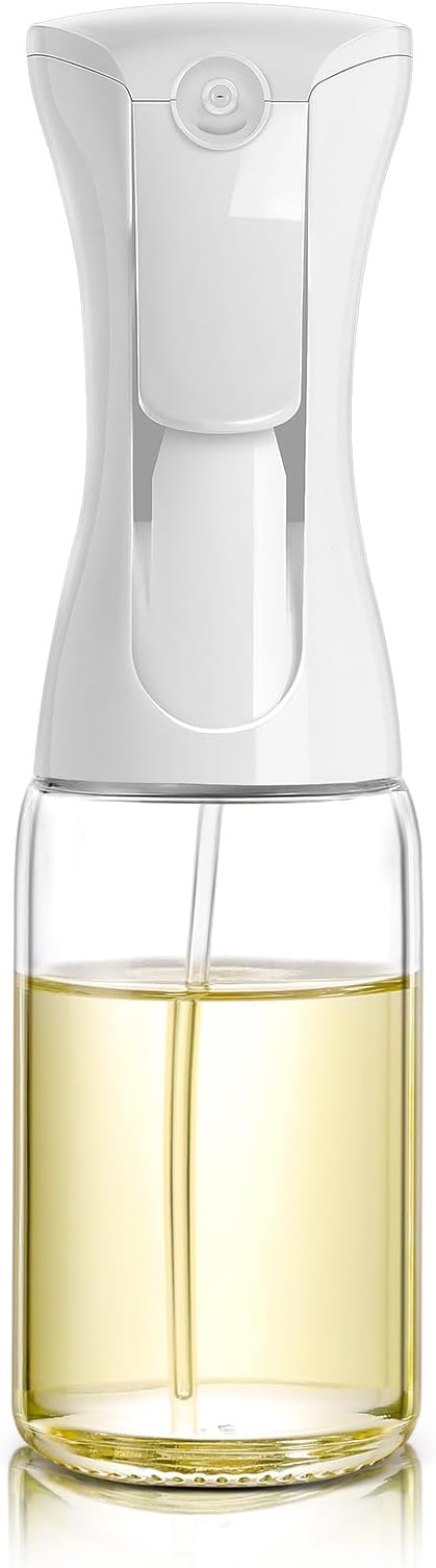 Oil Sprayer for Cooking, Fan Spray, Refillable, Non-Aerosol 6oz