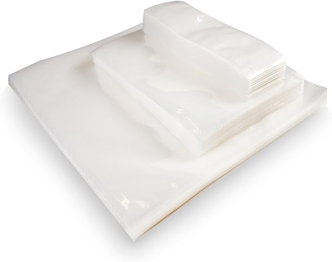 UltraSource - Chamber Machine Pouches 3 Mil Thickness, 8" x 10", Pack of 1000 Vacuum Chamber Pouches, BPA-Free Pre-Cut Chamber Vacuum Sealer Bags with tear notch