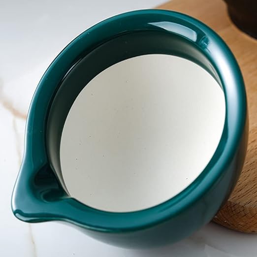 Porcelain Mortar and Pestle Spice Garlic Herb Grinder, Mixing Grinding Bowl Crusher Set, Restaurant Kitchen Tools-Black
