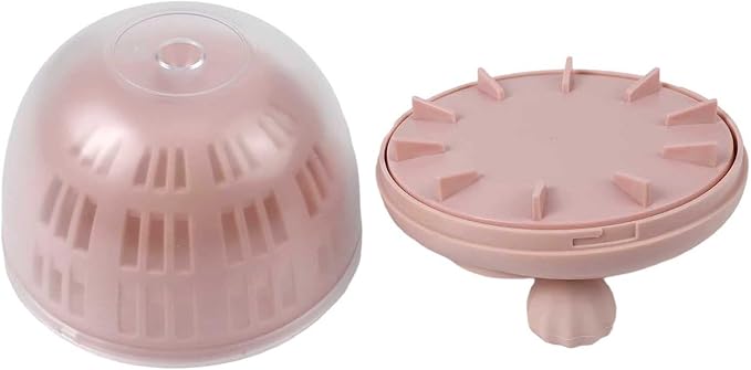 Salad Spinner with Crank Handle and Lock, Large Capacity Vegetable Dehydrator and Spin Dryer Bowl Washing and Drying Lettuce, Greens, Fruits and Vegetables,(Light red)