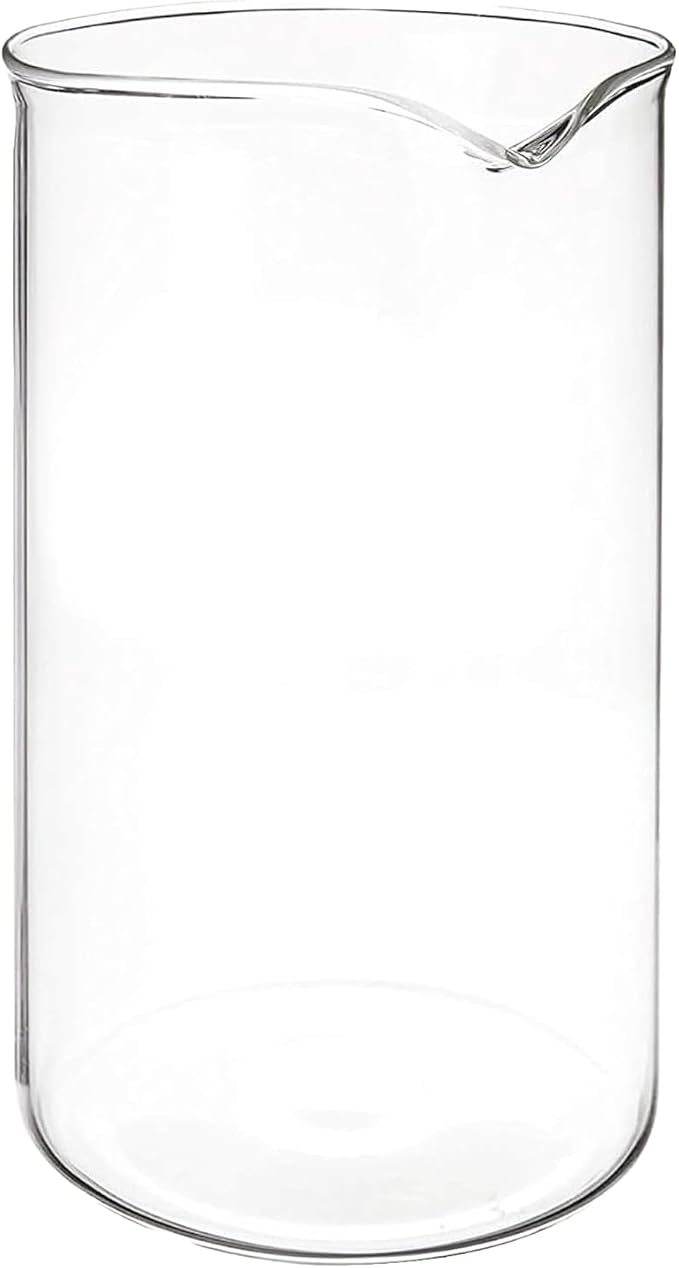 French Press Glass Replacement for Bodum, 34 Ounce, 1 Liter, Dishwasher Safe