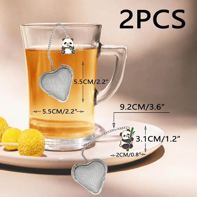 2 Pcs Tea Ball For Loose Leaf Tea, Cute Tea Balls | Tea Ball Infuser Stainless Steel, Tea Infuser For Loose Leaf Tea Gifts For Tea Lovers