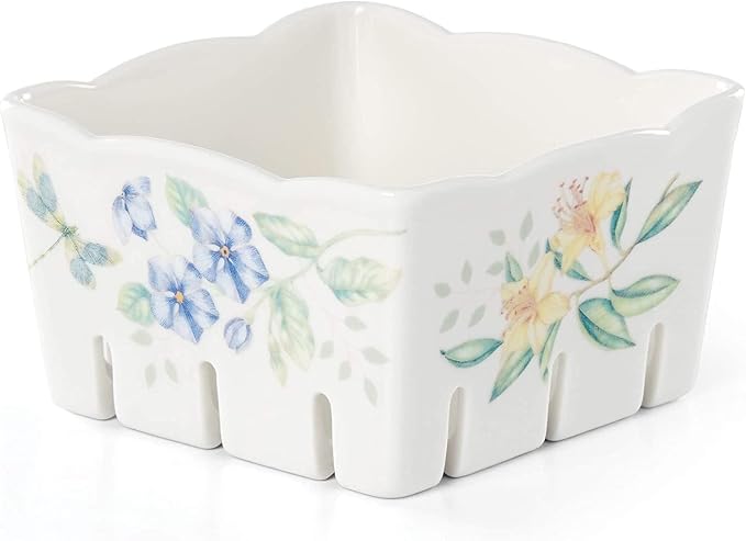 Lenox Butterfly Meadow Berry Bowl, 1.25 LB, Multi