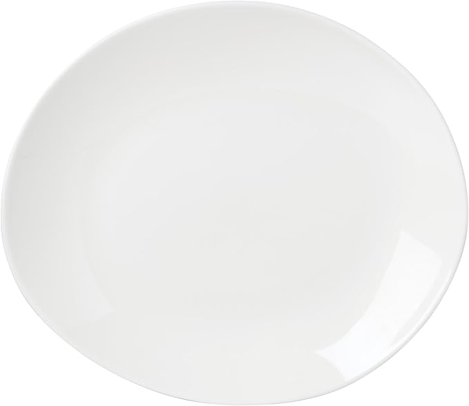 Lenox Studio 1414 Curve Bone China 12-Piece Dinnerware Set for 4 | dishwasher safe | plates and bowls sets for kitchen and dining | 11.8 inch plate, dish set, dishes, chip resistant