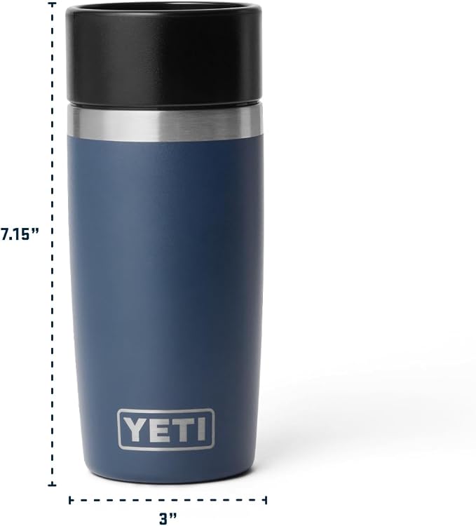 YETI Rambler 12 oz Travel Bottle, Stainless Steel, Vacuum Insulated with Leakproof Commuter Cap, Tropical Pink