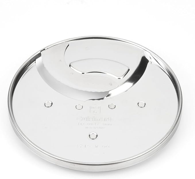 Cuisinart DLC-046TX-1 Replacement Disc Blade for DFP-14, DLC-2014, MP-14, CFP-28PC & EV-14SA Food Processors – Genuine OEM Attachment (6mm Thick Slicing Disc)