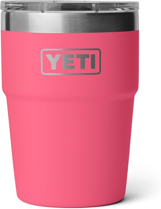 YETI Rambler 16 oz Stackable Tumbler, Vacuum Insulated, Stainless Steel with MagSlider Lid | Stackable