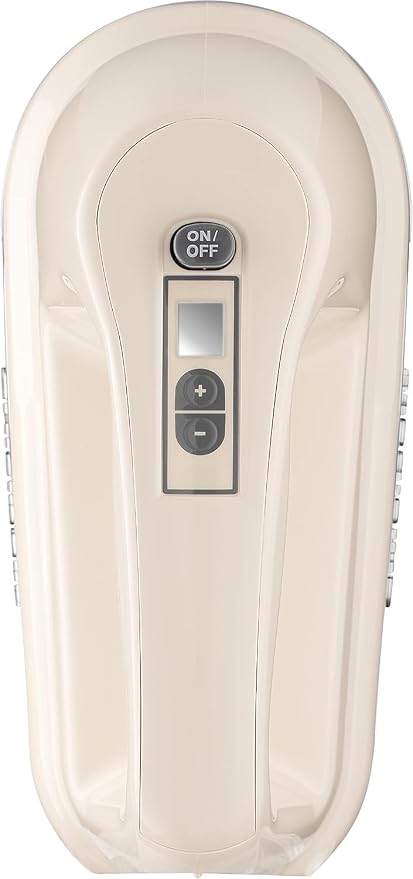 Cuisinart Power Advantage Plus 9-Speed Hand Mixer, 220W-Motor Hand Blender Electric Mixer with 9 Speed Settings, XL Dishwasher-Safe Beaters, 3 Low Mixing Speeds, Storage Case, Cream