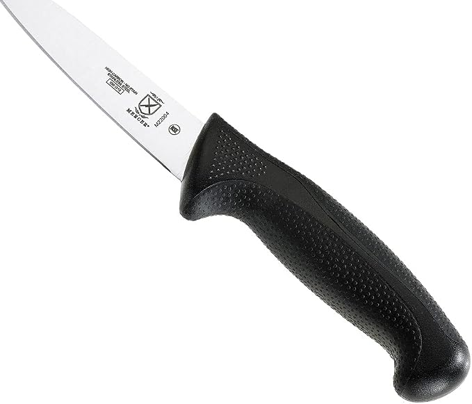 Mercer Culinary M22004 Millennia Black Handle, 4-Inch, Paring Knife
