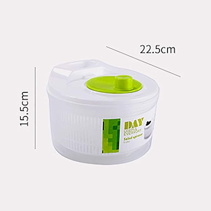 Large Manual Vegetables Washer Dryer Fruit and Vegetable Washing Machine | Safe Quick Fruit Washing Bowl with Strainer for Kitchen Gadgets Gifts for Men Women