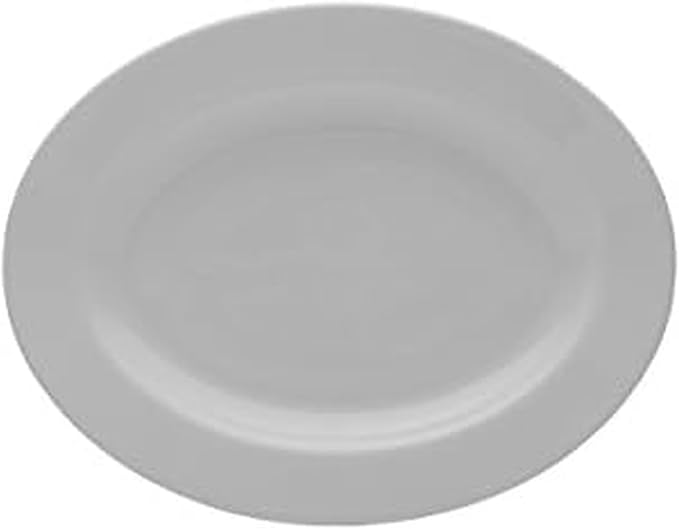 Mikasa Delray Bone China Oval Serving Platter, 14-Inch