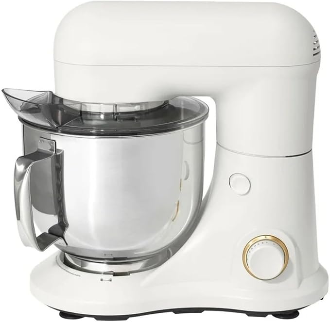 Wonderful Kitchen Stand Mixer 5.3 Qt Bowl, 12 Speeds Tilt-Head, Dough Hook Flat Beater Whisk for Baking Tasks Metal Build for Baking (White Icing)
