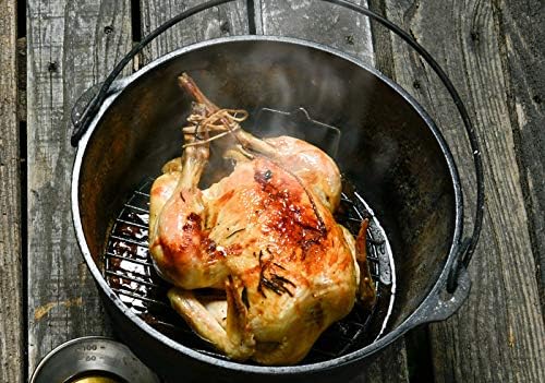 CAMPINGMOON Round Cooling Rack Roasting Rack for Baking Stainless Steel W24 Diameter φ9.5inch/φ24cm